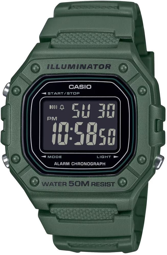 Casio W-218H-3BVDF