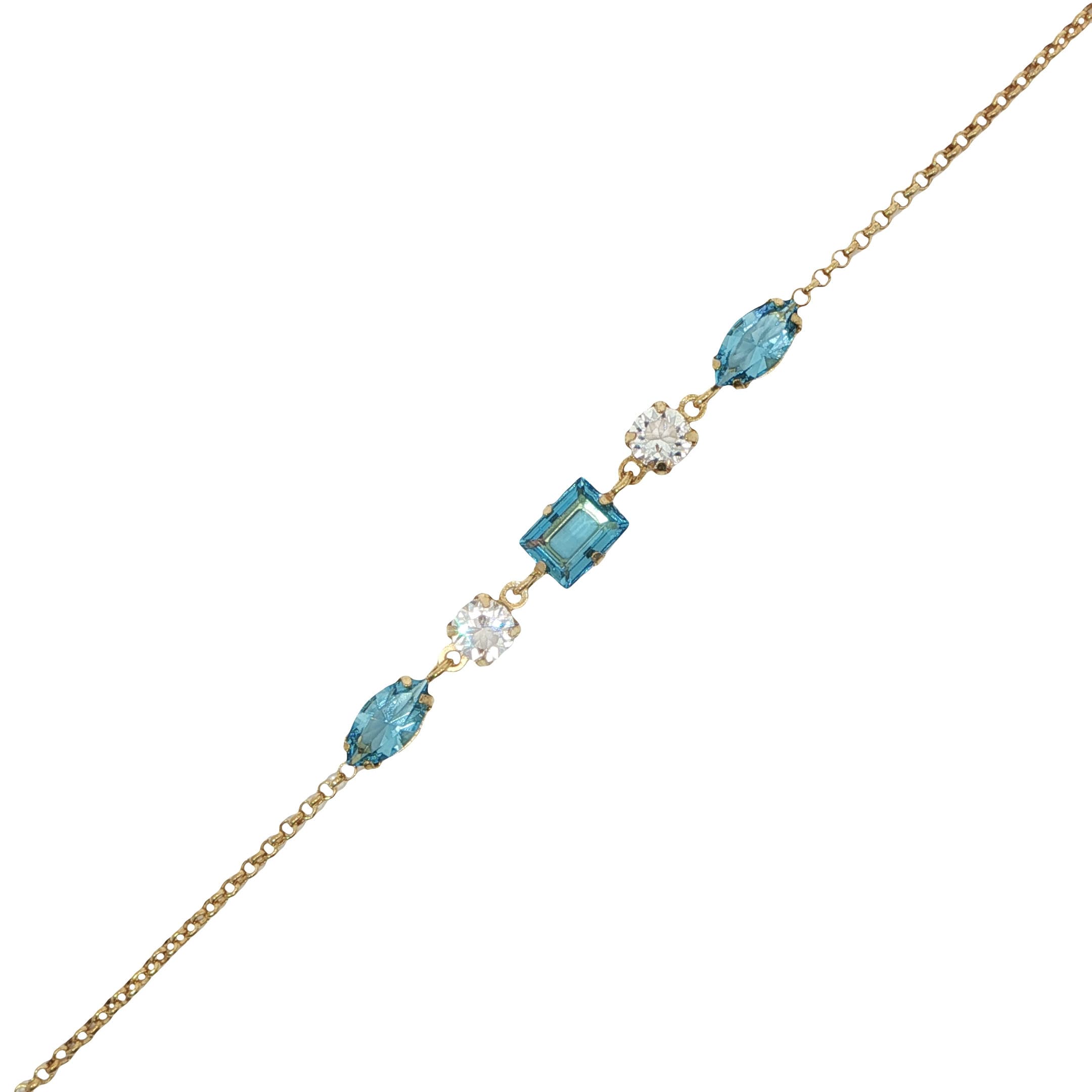Acar Gold Gümüş Bileklik - BL03847S