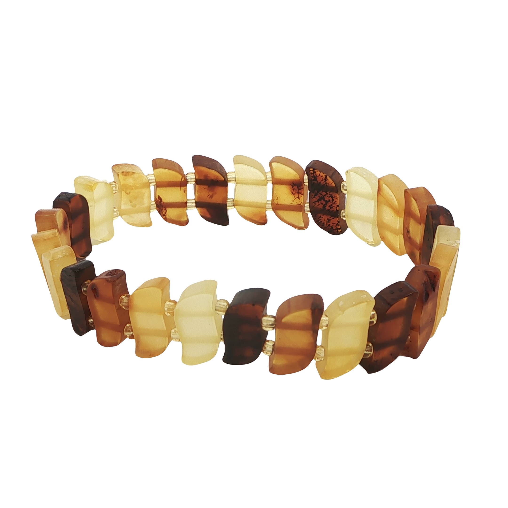Acar Gold Kehribar Bileklik - BL05481S