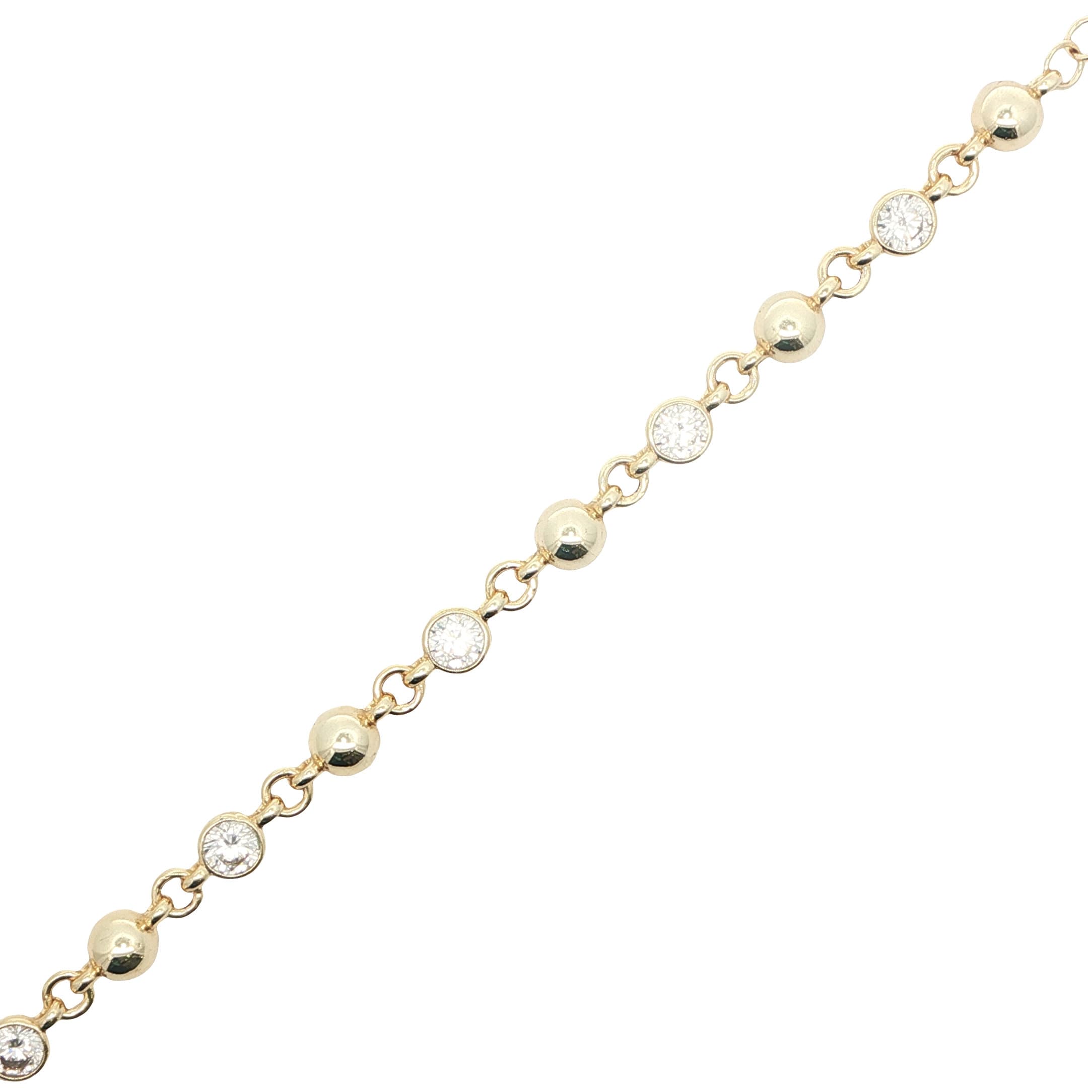 Acar Gold Gümüş Bileklik - BL05711S