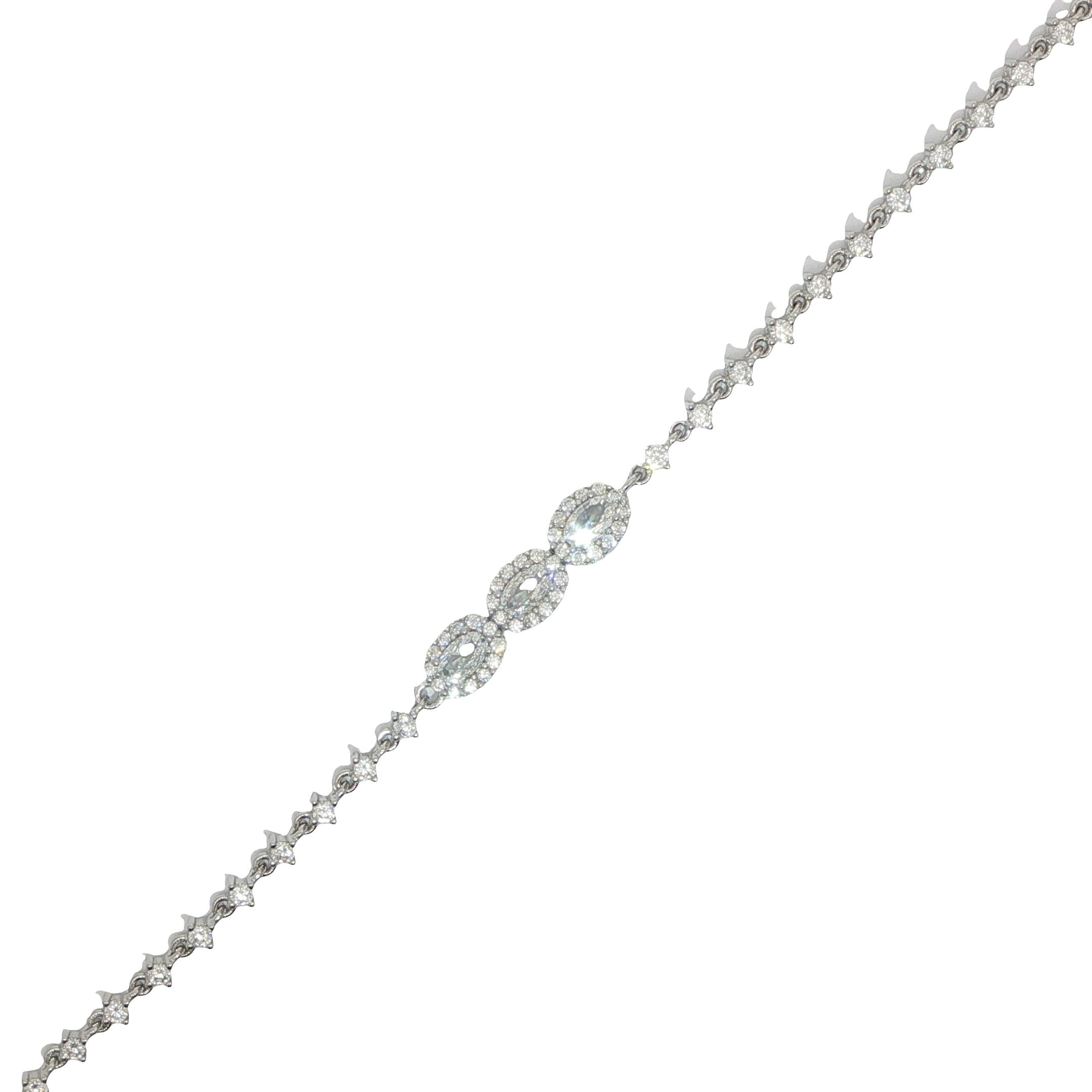 Acar Gold Gümüş Bileklik - BL05874S
