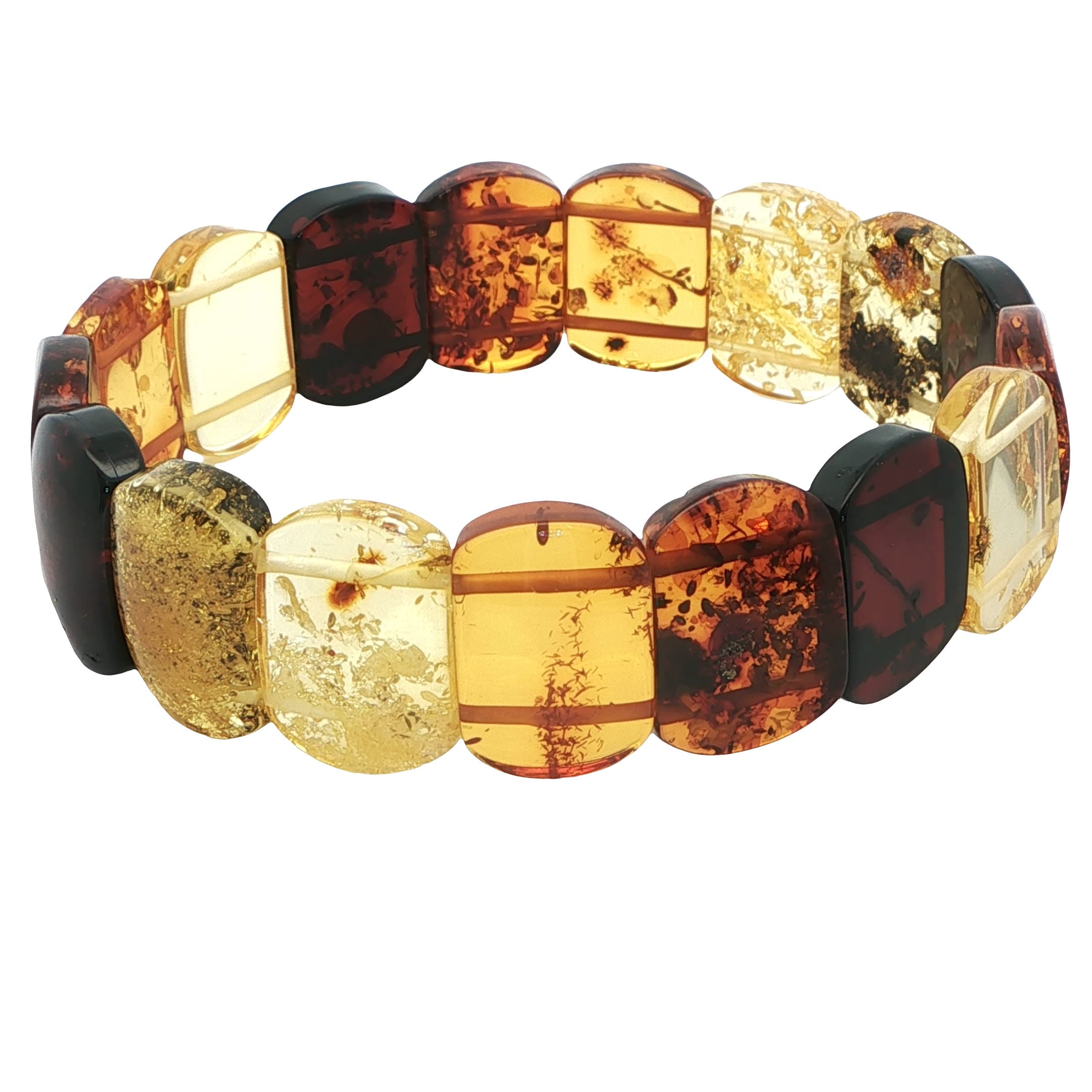 Acar Gold Kehribar Bileklik - BL05885S