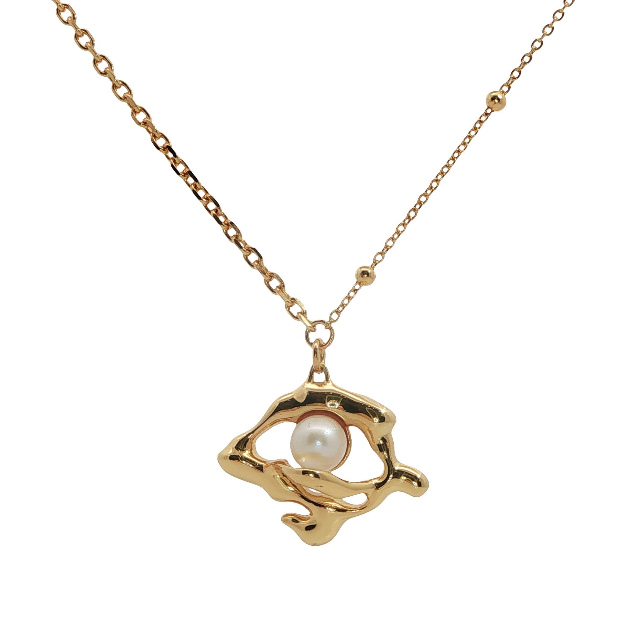 Acar Gold Gümüş Kolye - KL06888S