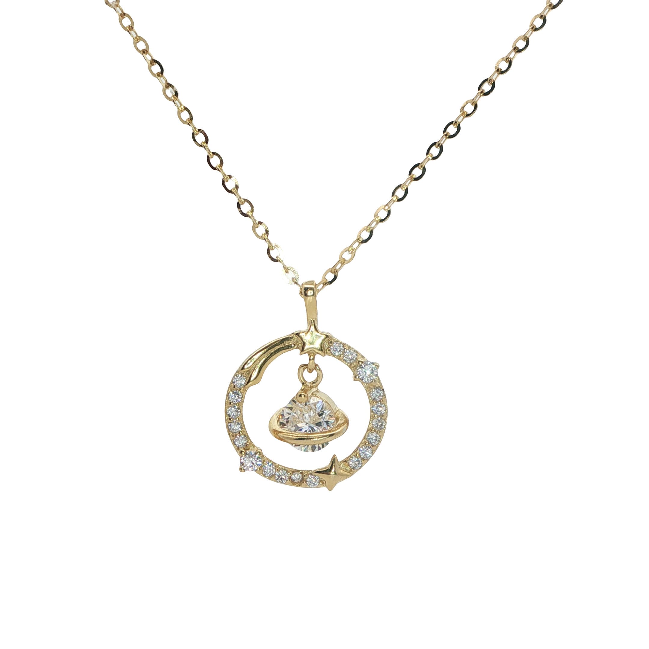Acar Gold Gümüş Kolye - KL07561S