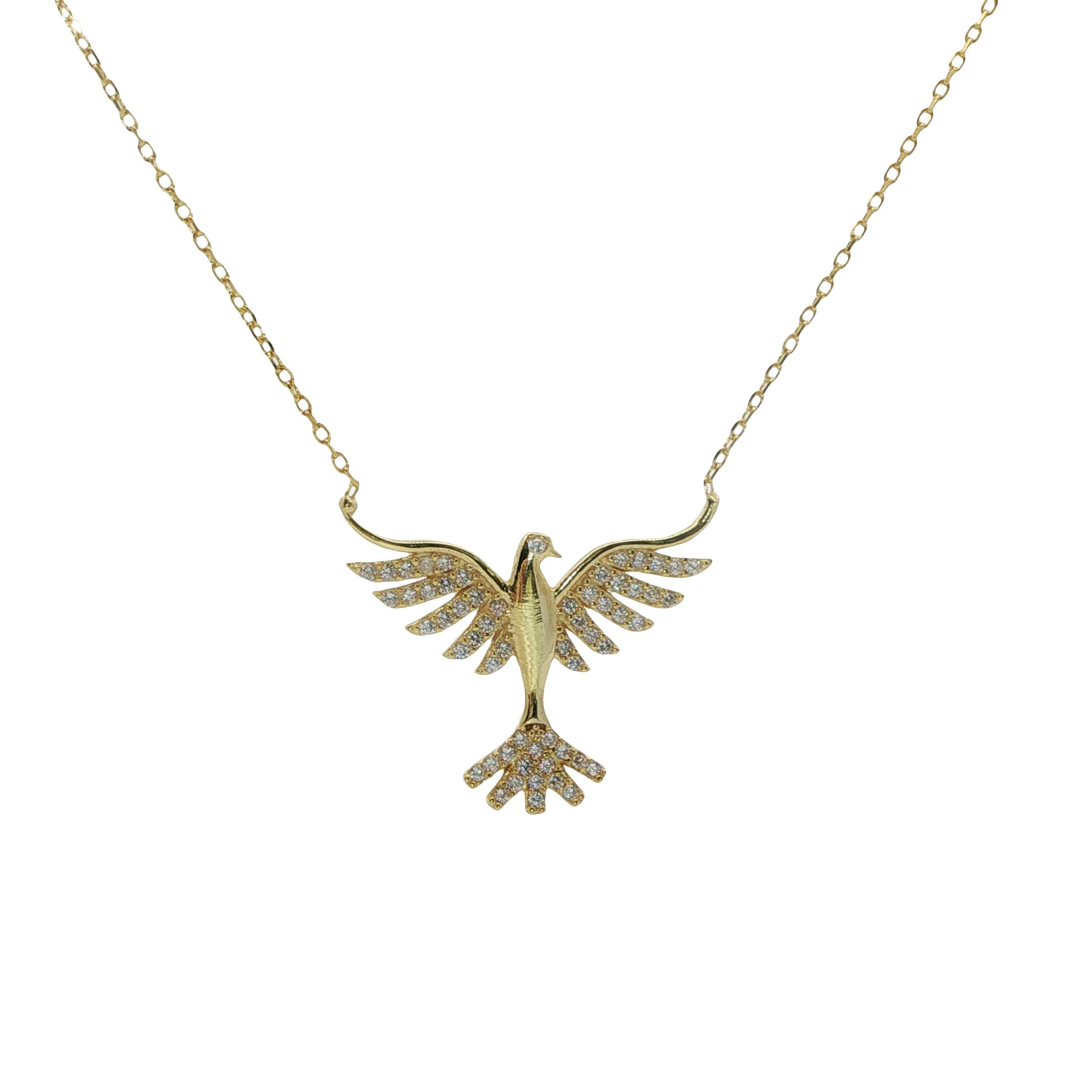 Acar Gold Gümüş Kolye - KL07642S