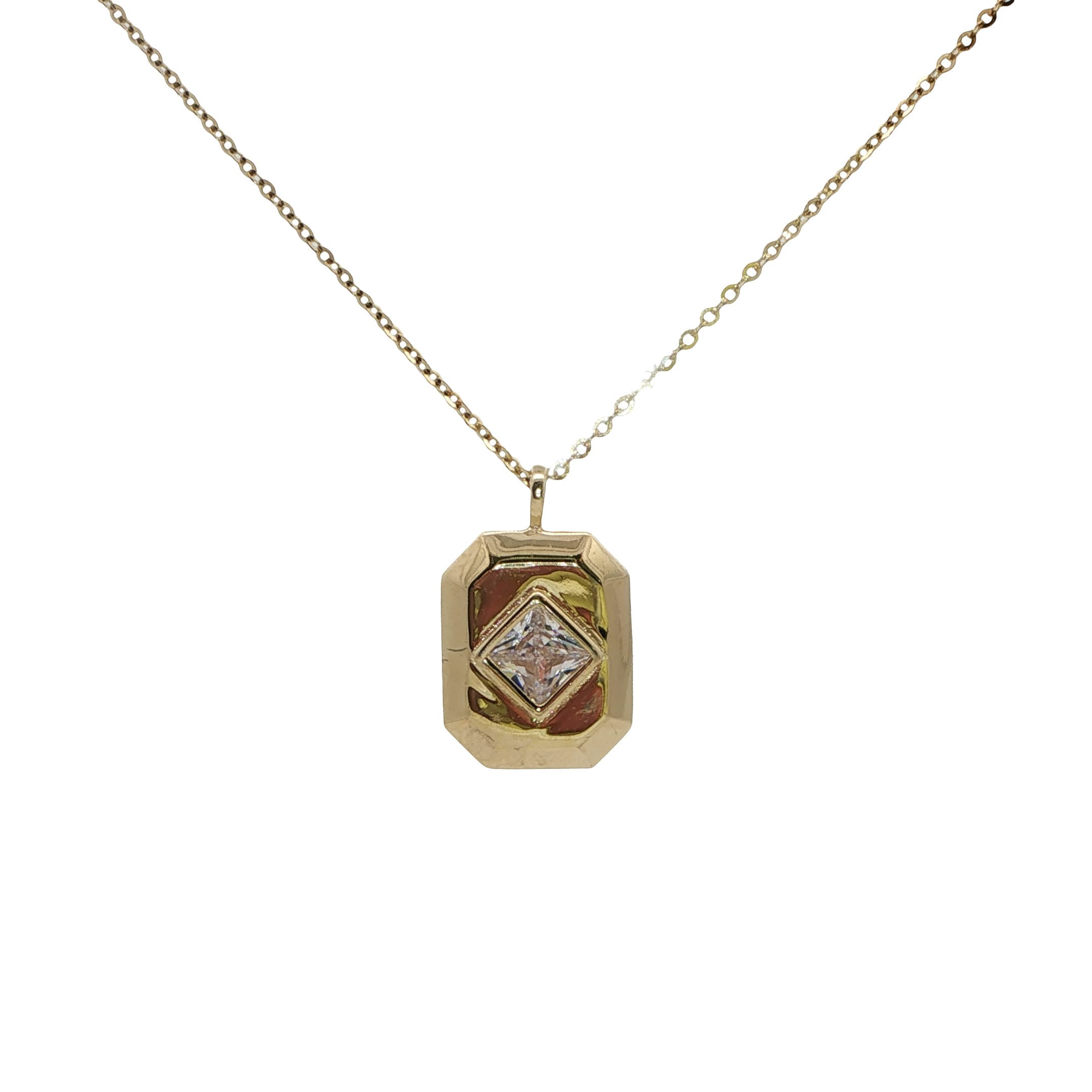 Acar Gold Gümüş Kolye - KL07695S
