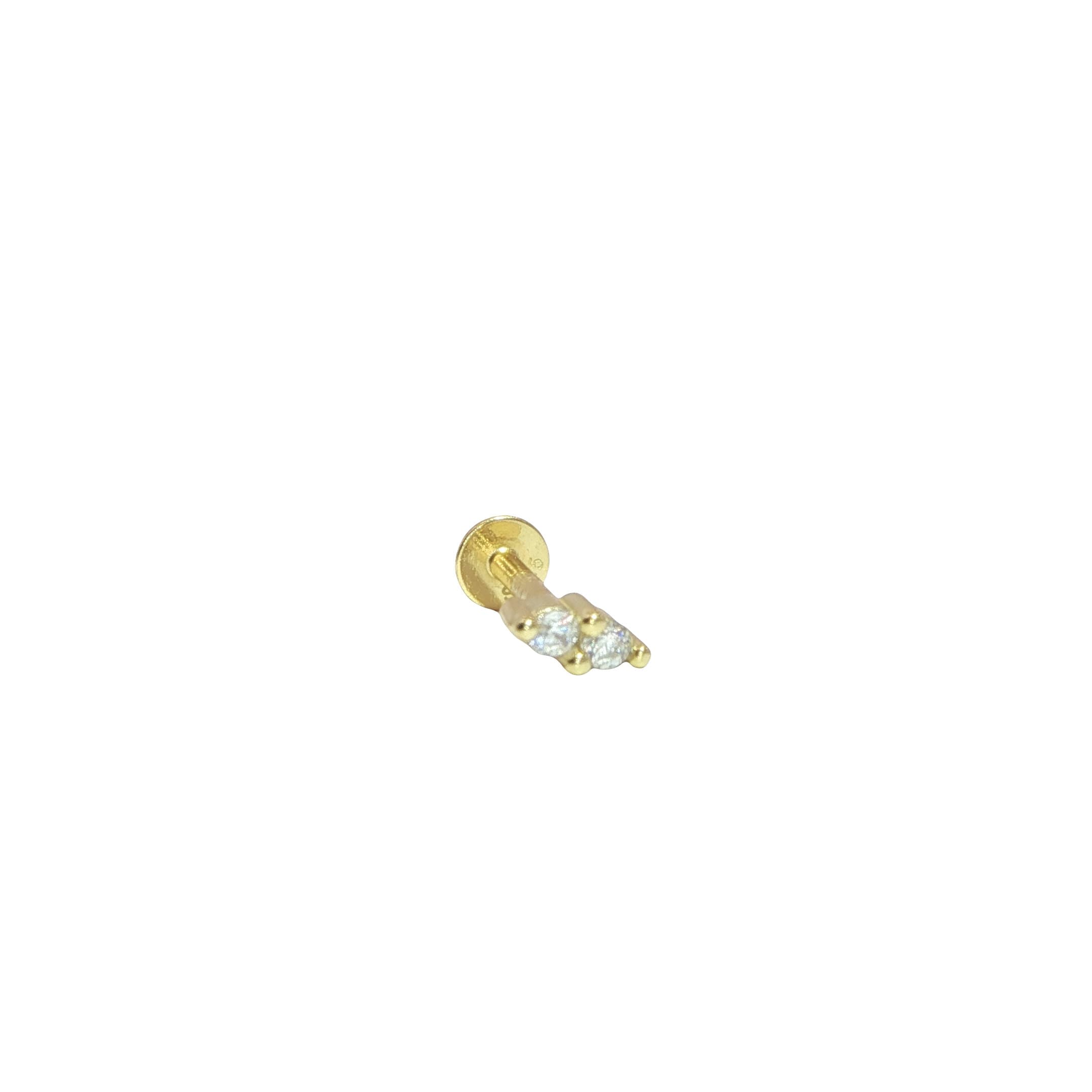 Acar Gold Gümüş Küpe - KP07631S