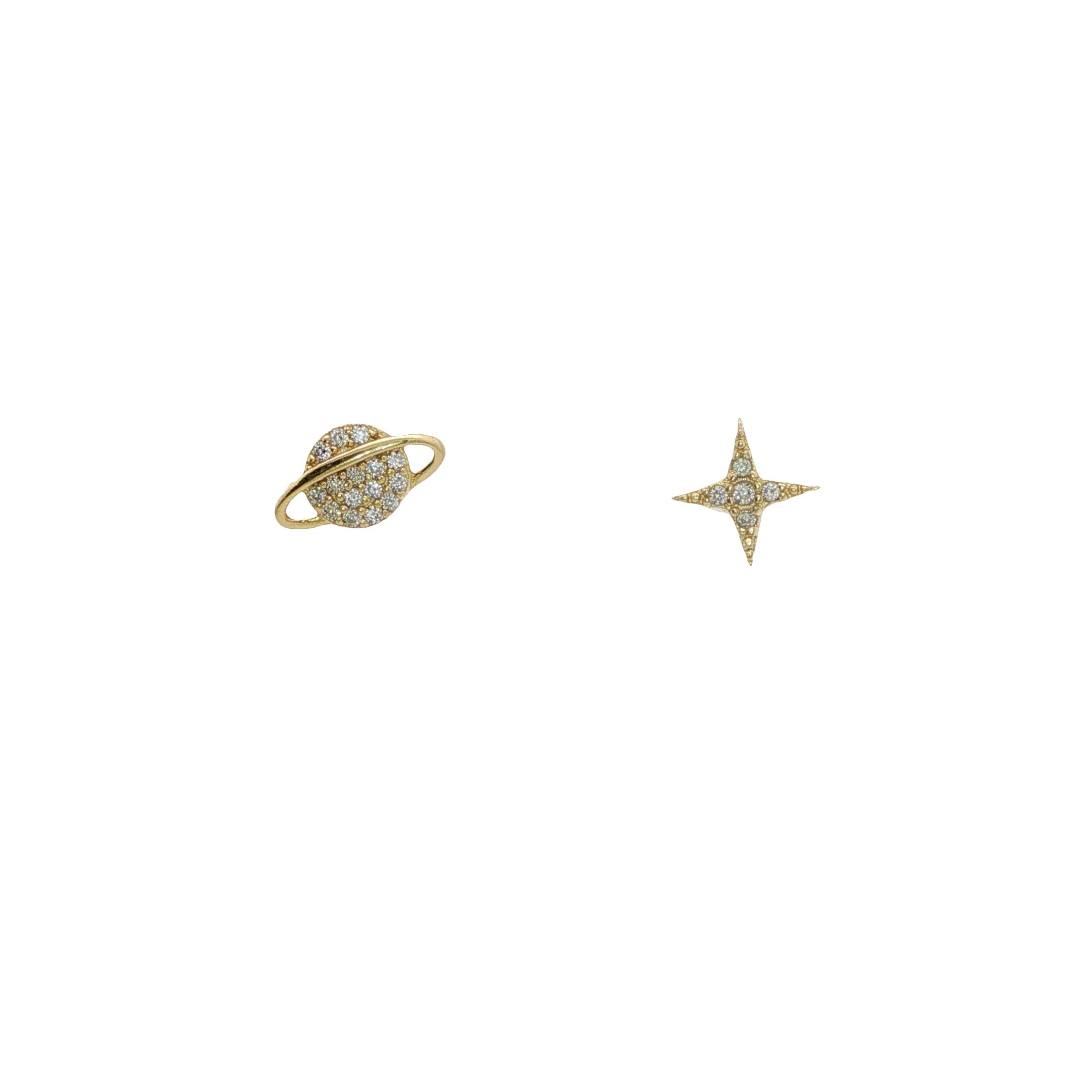 Acar Gold Gümüş Küpe - KP07796S