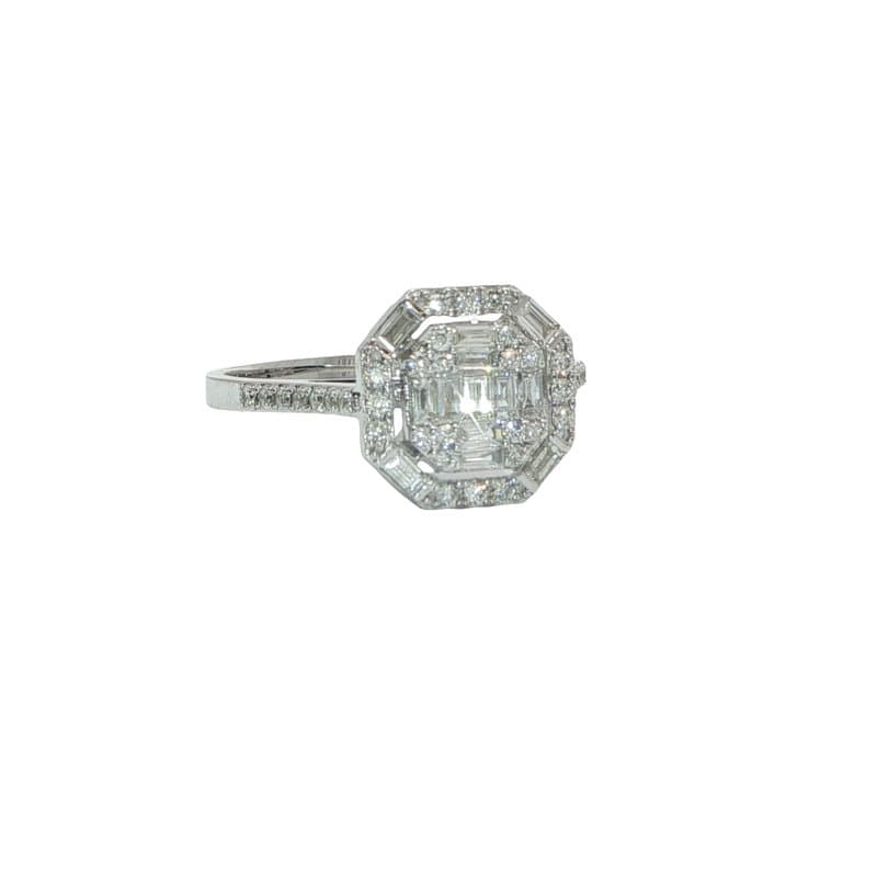 Acar Gold Pirlanta Baget Yüzük - PR03036