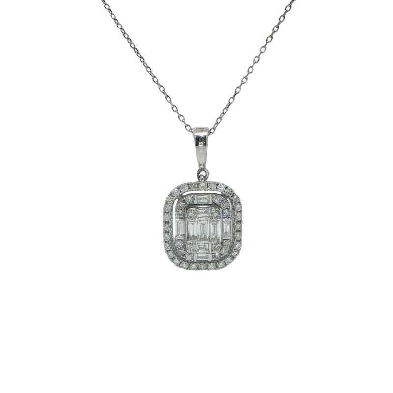 Acar Gold Pirlanta Baget Kolye - PR03047