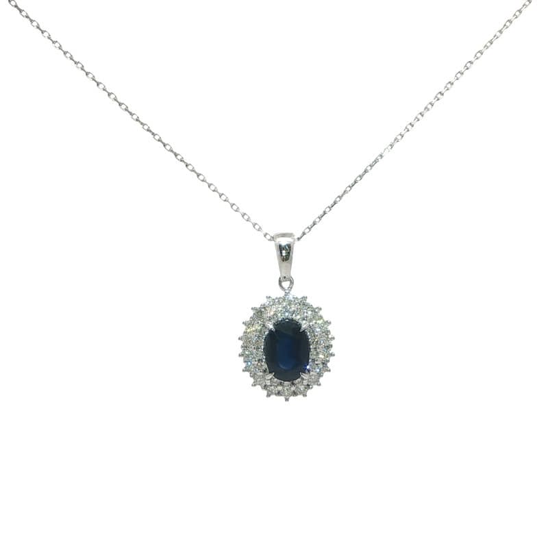 Acar Gold Pirlanta Renkli̇ Taşli Kolye - PR03055